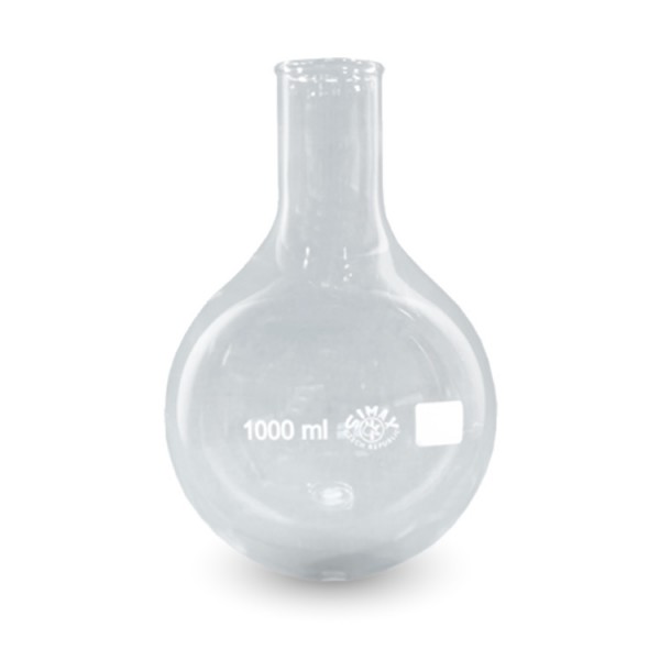 Rundkolben 1000 ml Enghals ISO 1773