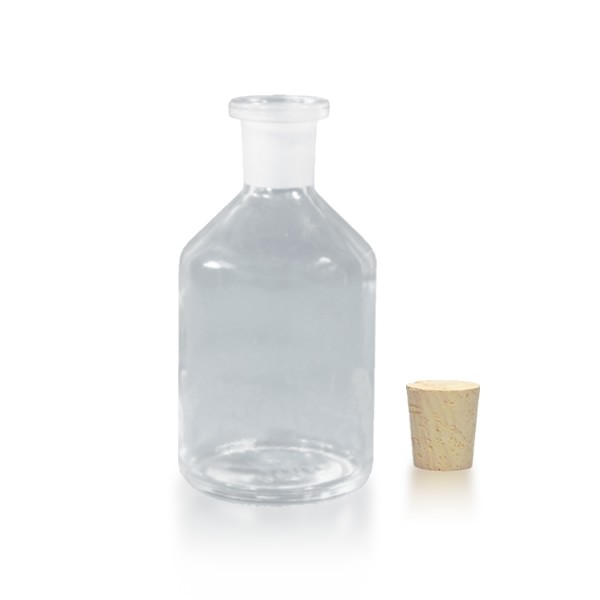 100 ml Steilbrustflasche EH inkl. Korken KG